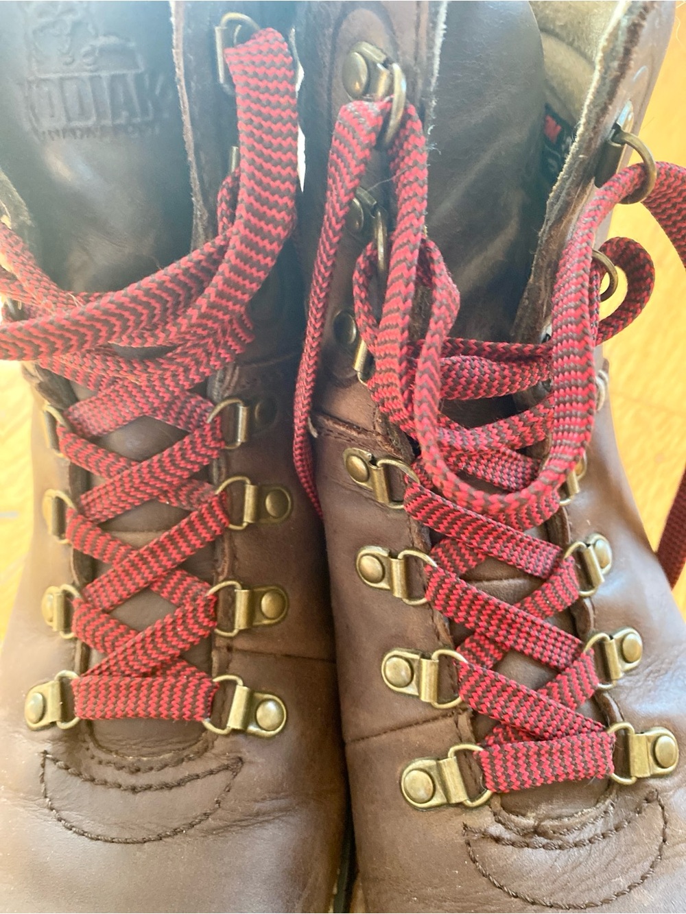 Kodiak Surrey II Brown Leather Waterproof 8.5 Boots - Picture 13 of 16